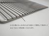 Stainless Steel BBQ Grill 45 X 45 Lightweight Heavy Large Square 450 X 450 Lightweight and Suitable for Grilling Suitable for Use As a Fire Pit Grate,