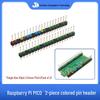 Raspberry Pi Pico Color Pin Header, Single Row, 20-Pin, 2.54mm Pitch (2-Pack)