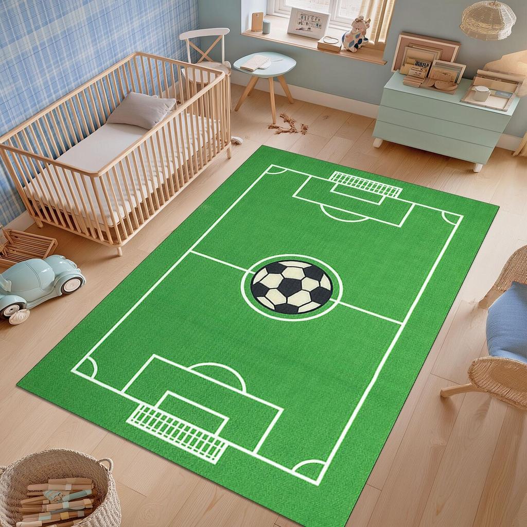 Ice Hockey Rug, Hockey Field Rug, Ice Hockey Table Decor Carpet, Sports Field Rug, Blue Rug, Sport Rug, Boys Room Rug