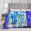 Frutiger Aero Fashion Collection Blanket Warm Soft Fluffy Plush Throw Blanket For Bedroom Travel Flannel Bedspread Bed Cover