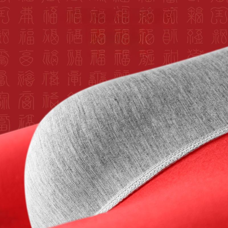 1pc Men's Underwear Flat Leg Pants Red Square Leg Pants Boxer Brief