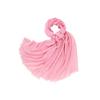 100% wool scarf Spring and Autumn girls high-end new solid color silk scarf literary and retro shawl women's scarf
