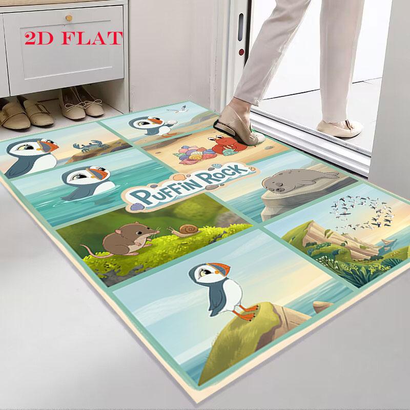 Peter Rabbit Dawn Carpet Rug for Living Room Bedroom Home Sofa Decoration,Kids play Nonslip Floor Mat
