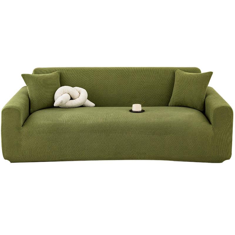 Corduroy Sofa Cover All Inclusive New All Season Anti Cat Scratch Protective Cover