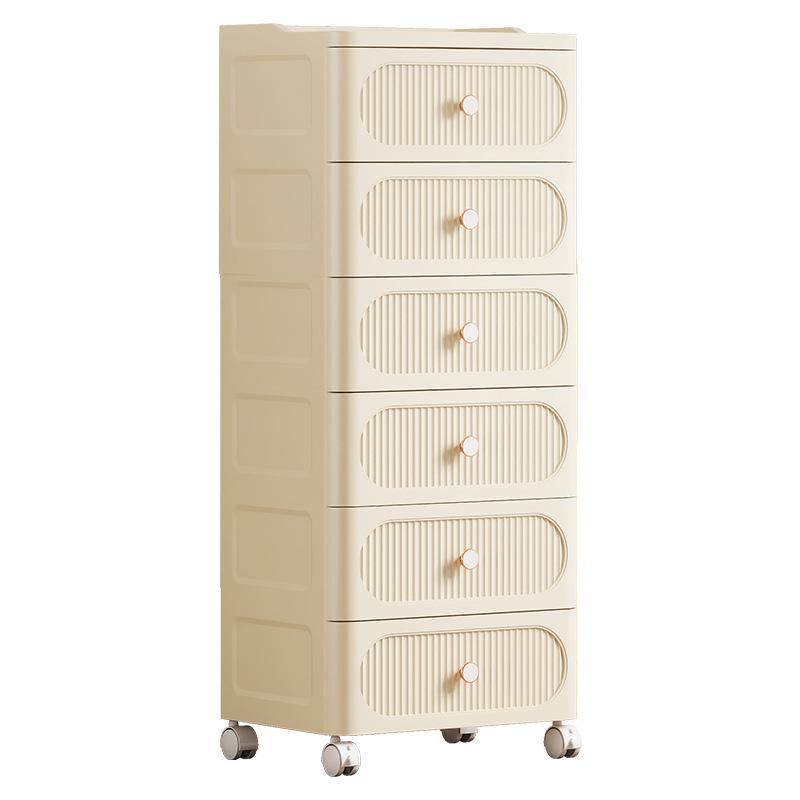 Kids' Plastic Drawer Storage Organizer for Toys, Snacks, and Clothes