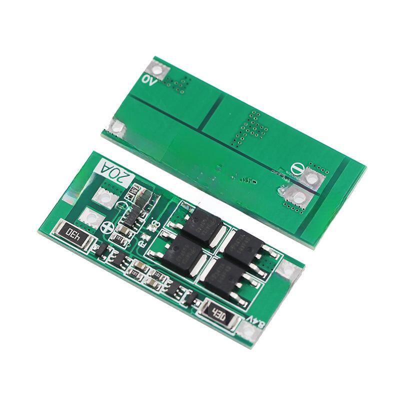 7.4V/8.4V 2S 18650 Lithium Battery Protection Board, Balanced, 20A Standard Version
