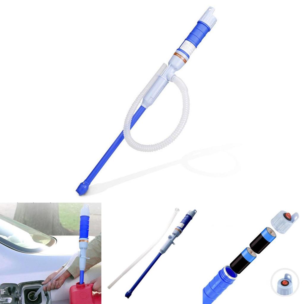 Elektrische Siphonpumpe für Flüssigkeitstransfer in Premiumqualität für Benzin, Öl, Wasser, Aquarien