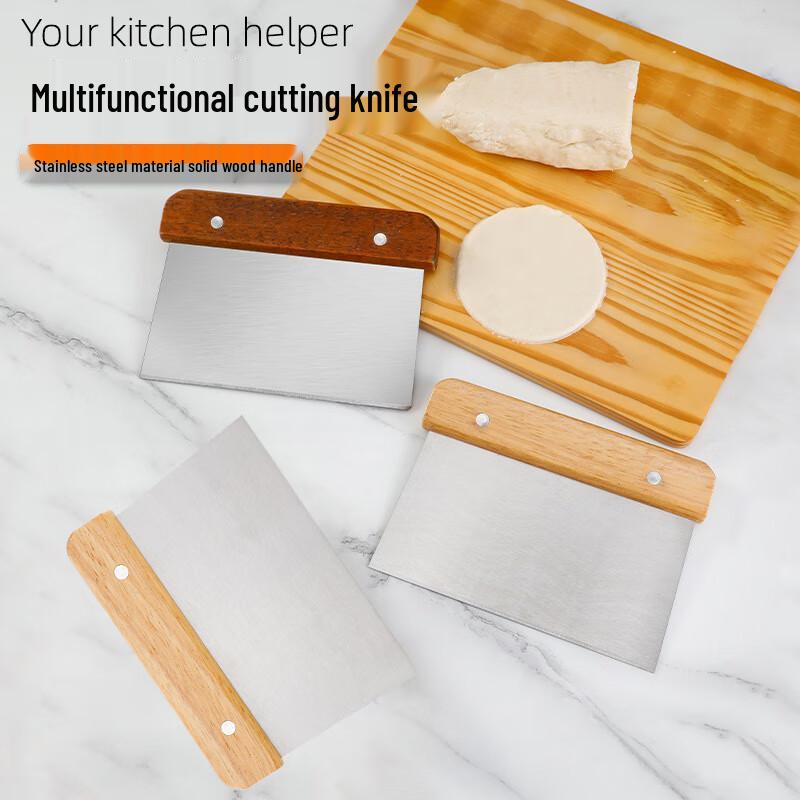 

Stainless Steel Dough Scraper & Cutter