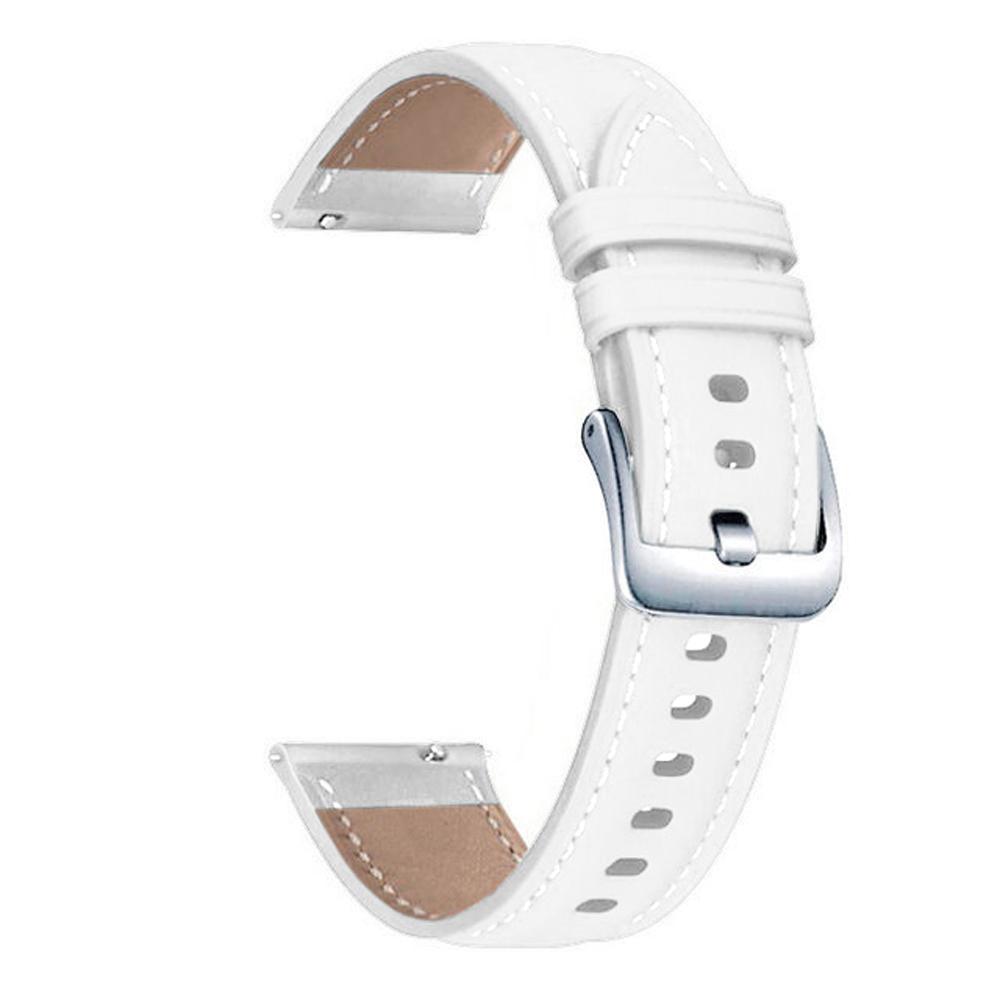 Galaxy Watch 4 5 Strap 44mm 40mm Straps 20mm Band For Samsung Galaxy Watch 5 Pro 45mm 4 Classic 46mm 42mm Soft Leather Bracelet