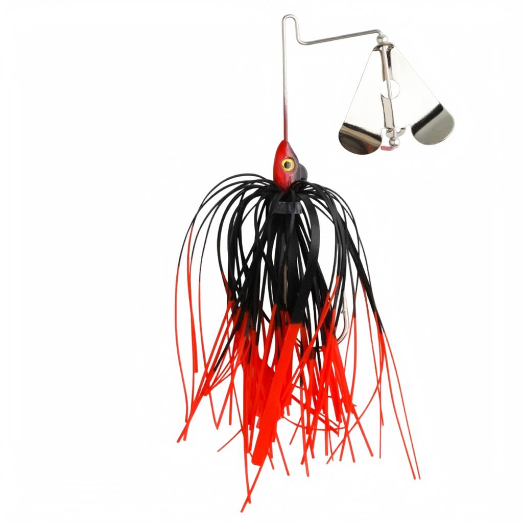 Composite Spinnerbait with Rotating and for Fishing