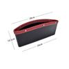 Seat Gap PU Case Storage Bag Car Organizer Artificial Leather Car Seats Gap Bag Car Accessories High Quality Storage Bag