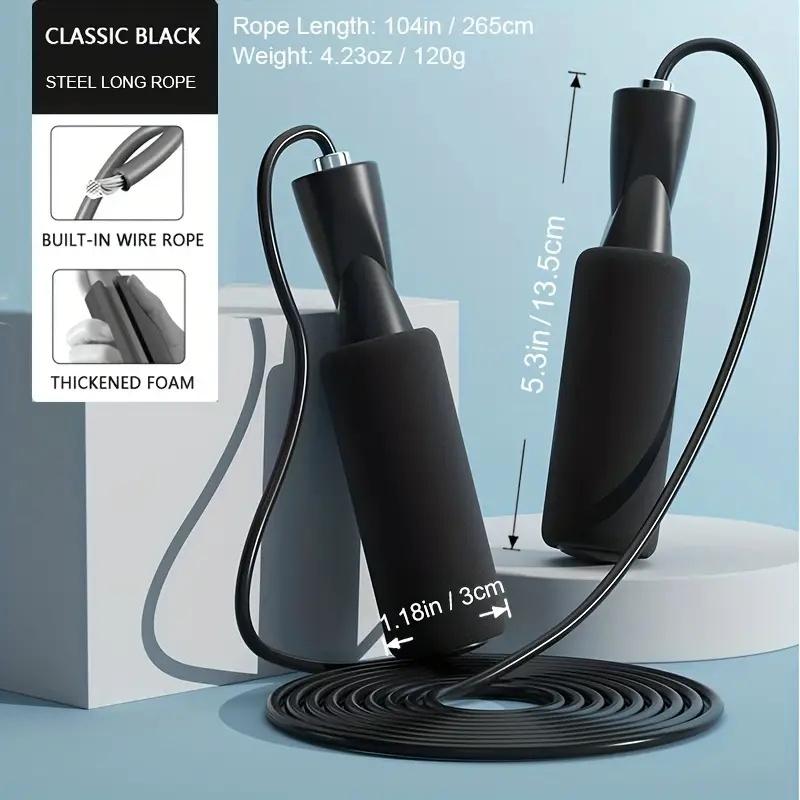 Lose Weight & Get Fit Fast Professional Cordless Jump Rope For Men & Women Adjustable & Cordless Design For Maximum Fat Loss!