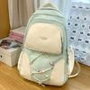 Children's Schoolbags for Primary School Students  Female College Students  Contrasting Color Backpacks