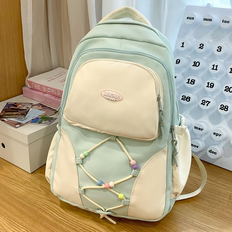 Children's Schoolbags for Primary School Students  Female College Students  Contrasting Color Backpacks