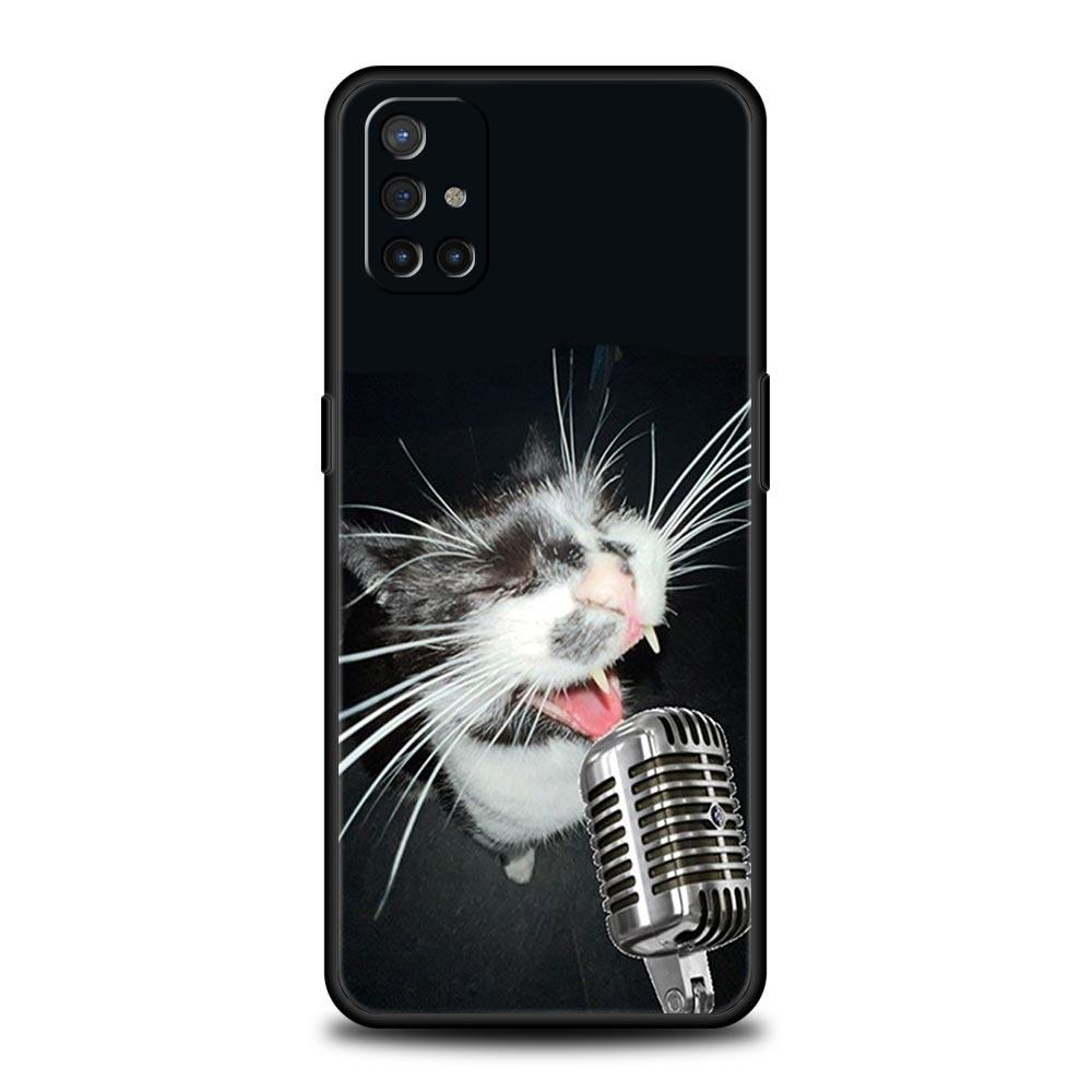 Funny Animal Cat Phone Case For OnePlus 15 13 12 11 10 9 8 15T 13T 10T 7T Pro 13R 12R 9RT 8T Nord 4 N10 2T CE 2 3 5G Cover