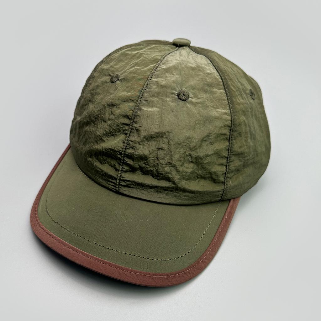 Thin Short Brim Color Matching Baseball Cap Men'S And Women'S Sunshade Quick-Drying Street Outdoor Cap