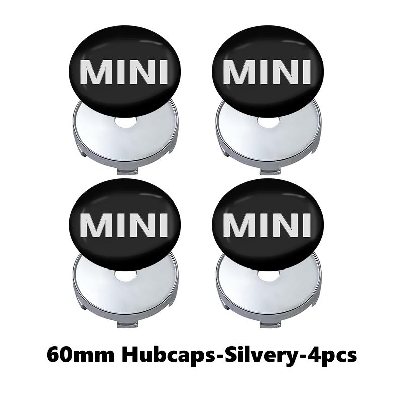 4pcs Car 56mm Wheel Hub Cover Accessories For MINI R52 R53 R56 R57 R58 R60 CLUBMAN COUNTRYMAN Emblem G2