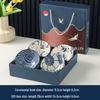 Elegant Blue Ceramic Bowl Gift Set