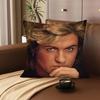1Pc G-George Michael Pillow Case Fashion Square Pillowcase Bedroom Sofa Room Ins Decoration Leisure