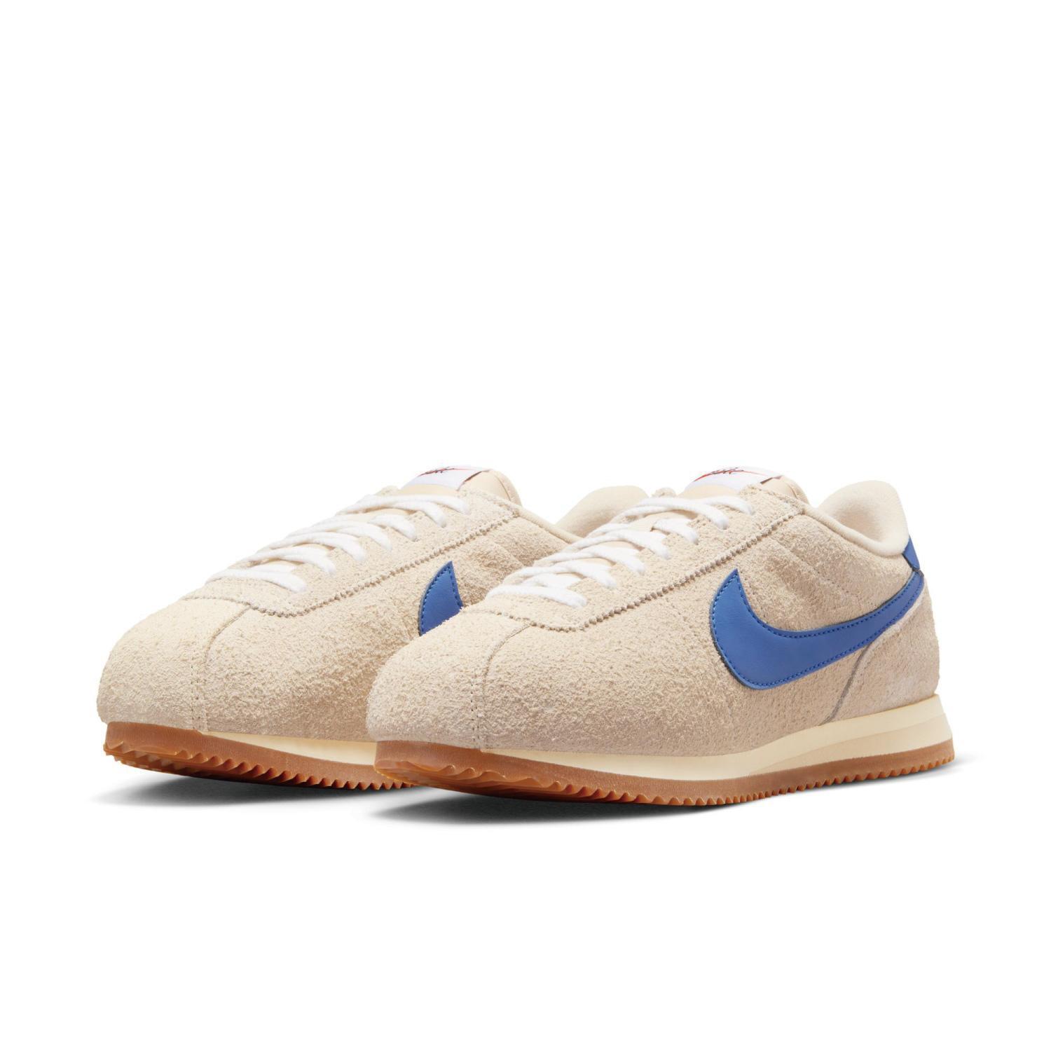 FJ2530-101 Женские Nike Cortez Винтажная замша Песочный Дрифт Игровой Синий (Женский) 6W