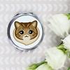 Siberian - pocket mirror for a purse by Art-Dog