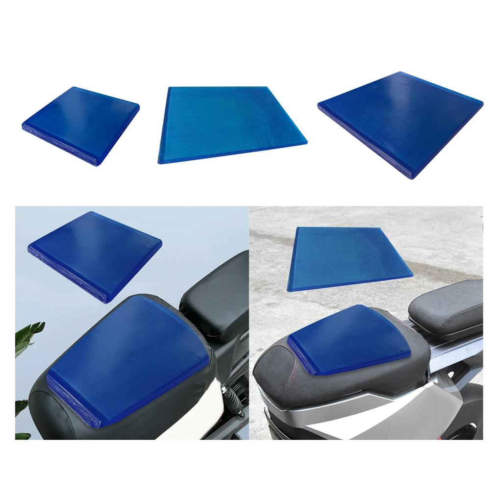Seat Cushion Motorcycle Seats Foam Soft for Long Sitting Motorcycle Seat Gel Pad Shock Absorption Mat for Motor Bikes