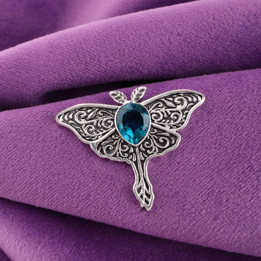 Apatite Gemstone Jewelry, 925 Solid Sterling Silver Jewelry, Handmade Gorgeous Silver Pendant For Thanksgiving Gift