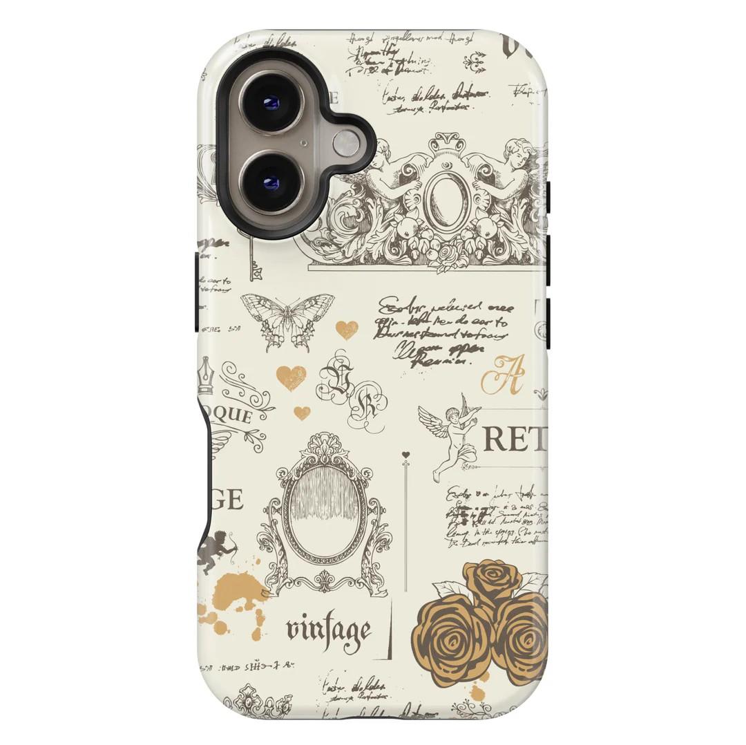 

Retro Style Phone Case for iPhone 17 16e 16 15 14 13 12 11 X XS XR XSMAX 7 8 Air Pro Max Plus Luxury Double-layer Back Cover iPhone 11