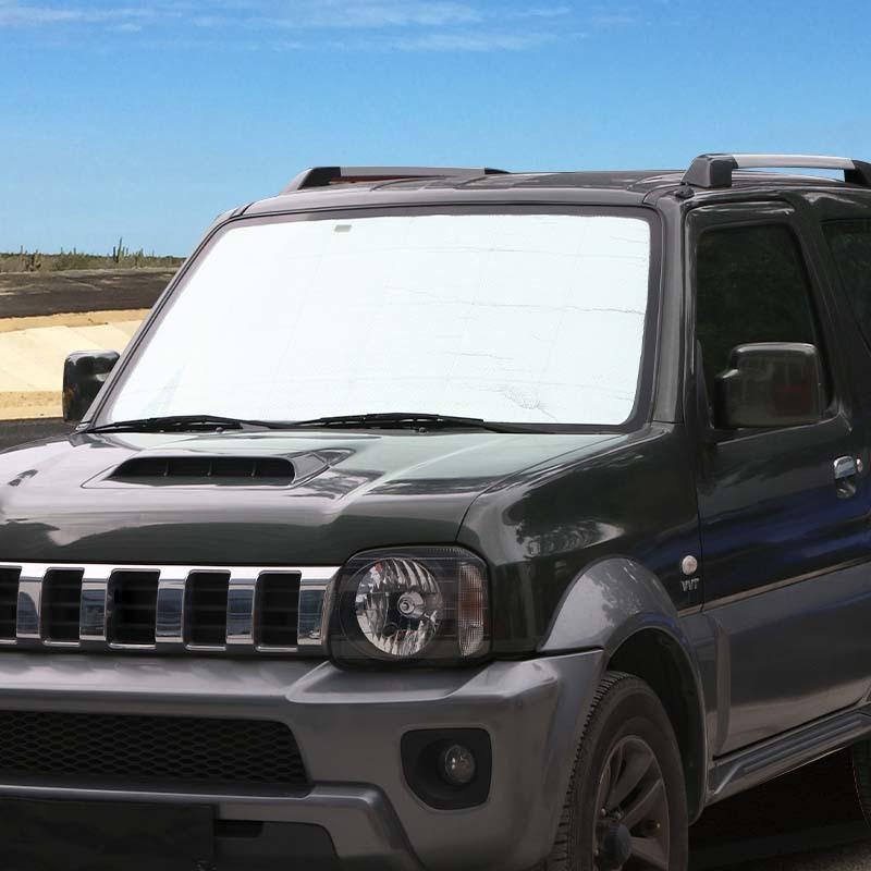 Parabrezza per auto Parasole per finestra Ombra pieghevole per visiera parasole adatta per Suzuki Jimny 2007-2017 Accessori per interni auto