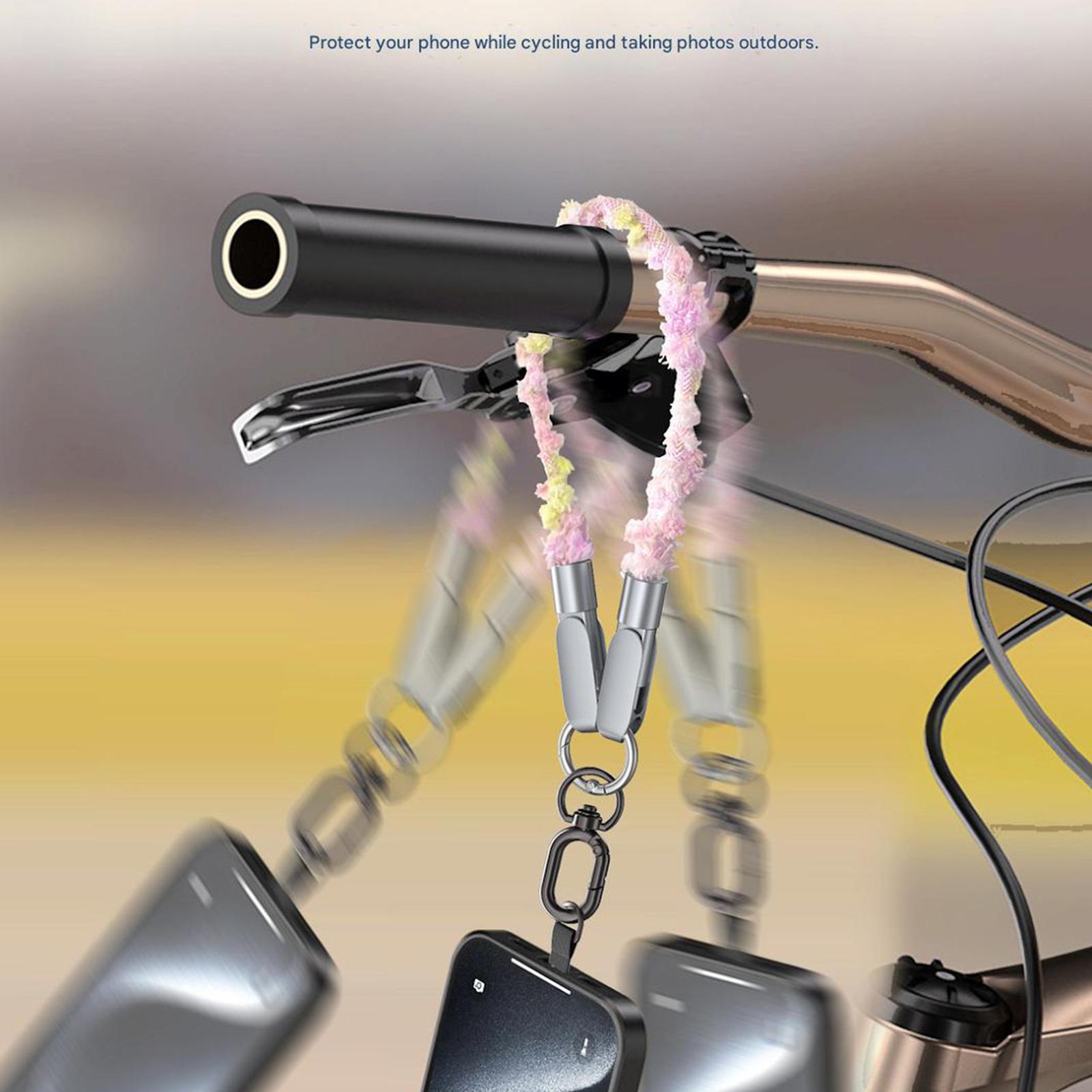 

Flower Lanyard Type C to Type C Fast Charging Cable 60W Braided Fabric for Stable Charging Convenience During Travel рожевий