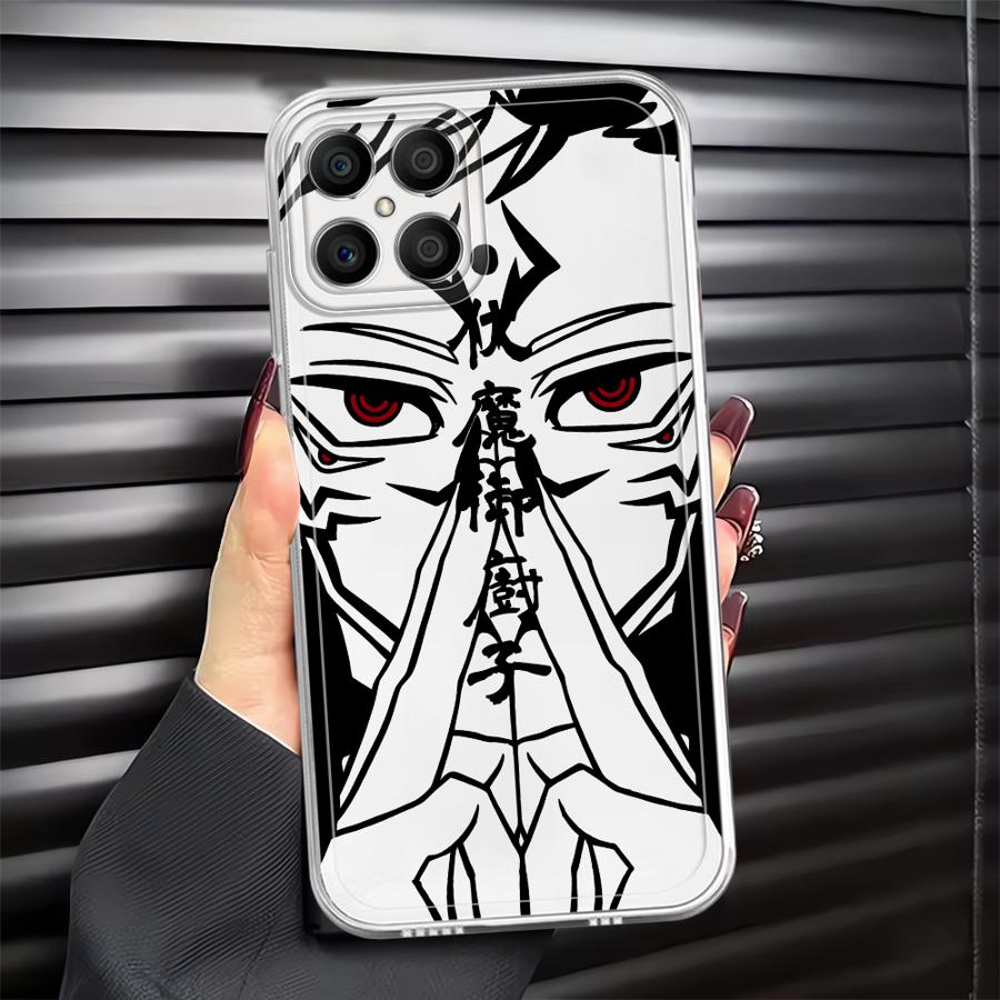Case for Honor X8b X9b X8 X8a X7b 90 Lite X9a Soft Phone Cover Japanese Anime G-gojo