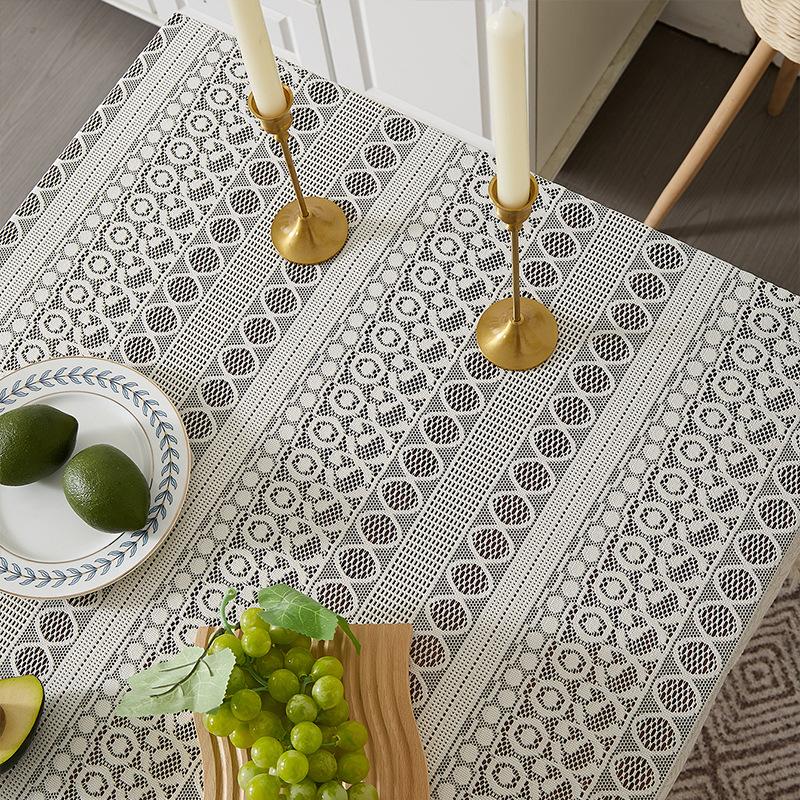 Neue böhmische Spitzentischdecke Esstischdecke Hohl Haushaltstischdecke