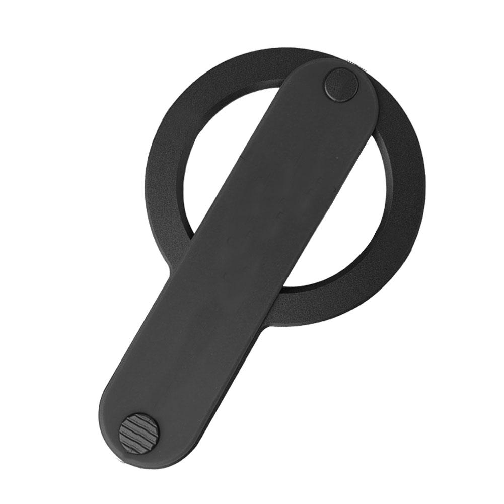 Magnetic Strap Phone Holder Desktop Ring Holder Aluminum Alloy TPU Mobile Phone Portable Anti Drop Finger Strap Holder