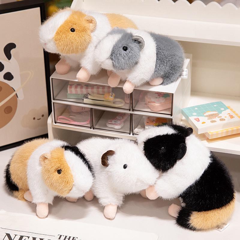 Cartoon Guinea Pig Plush Toy – Small Hamster Doll for Comfort and Companionship