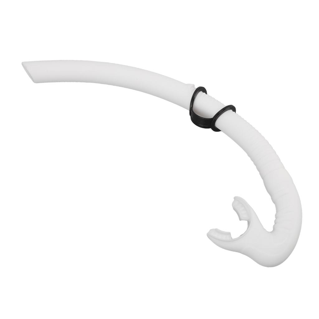 Diving Breathing Tube Foldable Soft Mouthpiece Silicone Freediving Snorkel for Spearfishing Swimming Snorkeling