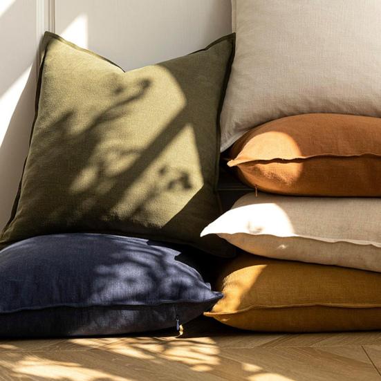 Față de pernă Culoare pură Stil boem Margine lată Decor pentru casă, birou, petrecere Dormitor