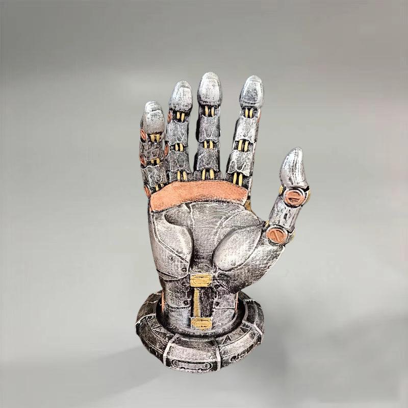 

Cyberpunk 3D Gamepad Holder Multi-functional Desktop Decoration Sci-Fi Mechanical Style Decoration Home Perfect Match Decoration