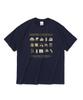 Wogseuaenko Outdoor Essential Gear Graphic Short Sleeve T-Shirt (Navy)