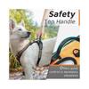 Orange Dog Harness, Adjustable Reflective Anti-Tear Dog Harness, Easy to Put On, with Control Handle, Arnet