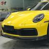 Porsche 911 992 Techart Style Carbon Fiber Front Lip Spoiler