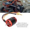 Asixxsix 1/10 RC Geared Brushless Motor Set, 1850KV, 2250KV, 3542 Outrunner Motor High Torx Rotor 14 Pole 12 Slot, RC Accessory Axle SCX10 (1850KV)