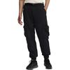 Pantalons de jogging confortables ajustés couleur unie en tissu technique mode Hommes bas Noir FZ0756-010