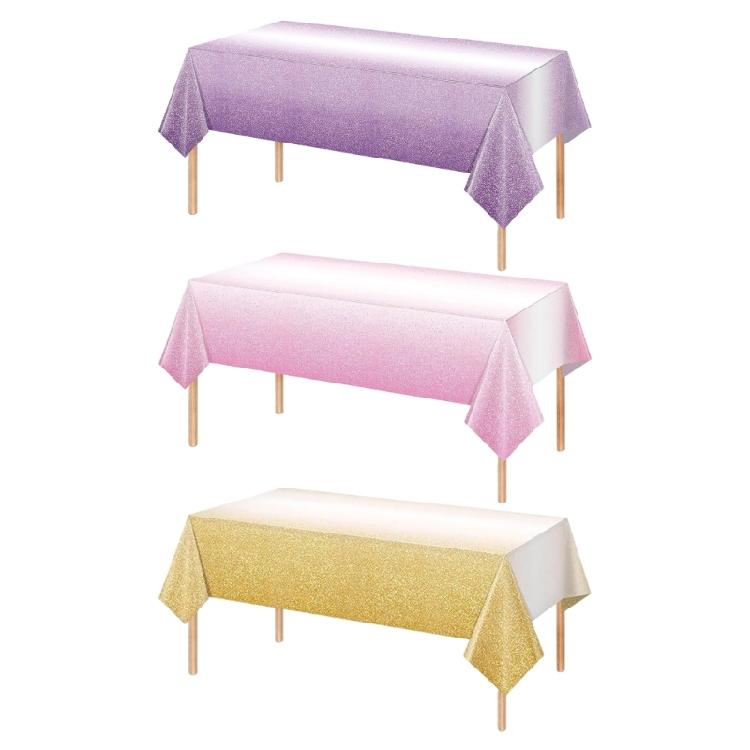 Washable Tablecloth Table Runner For Home Decoration Transformation In Fashionable Two tone designing