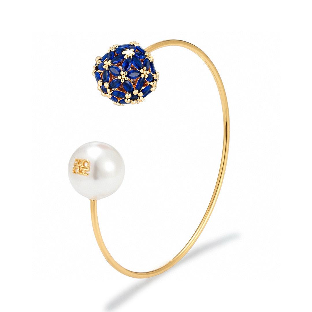 Открытый регулируемый браслет CHHC из циркония