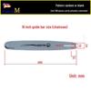 Gasoline Chainsaw Chain Guide Bar with 12-20 inch Options & Universal Lithium Battery Compatibility