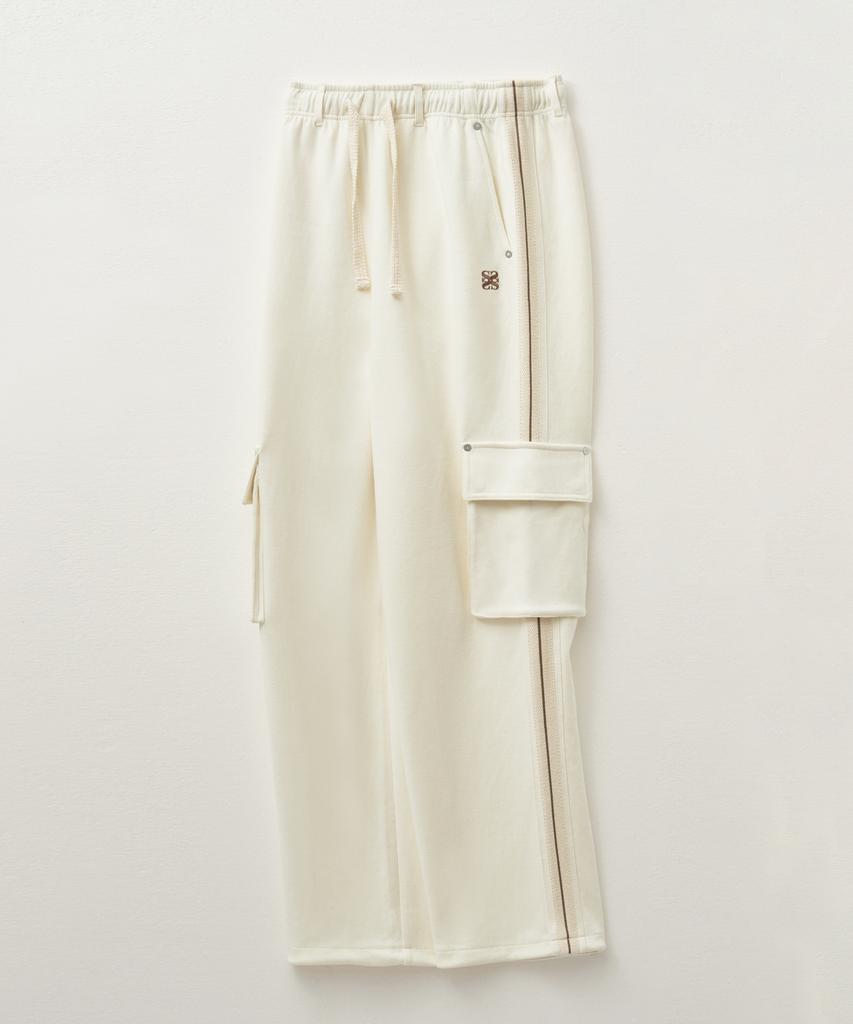 Seteo Roton Cargo Track Pants Resort Cream