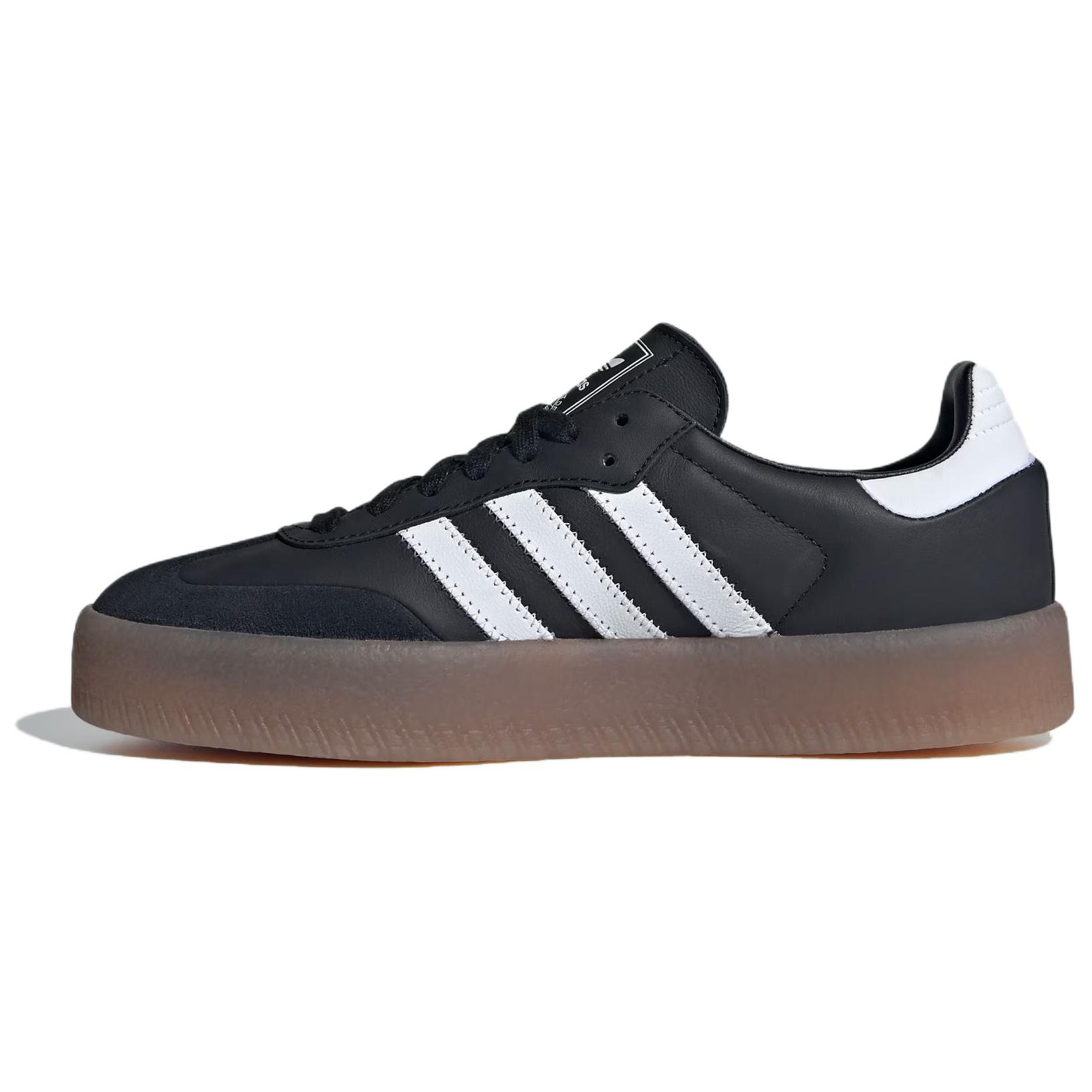 

Adidas Women s Sambae Black White Gum Women s Sneakers JI1350 39⅓ черный белый