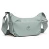Leichte Nylon-Umhängetasche für Damen, lässige Schulterhandtasche mit verstellbarem Riemen