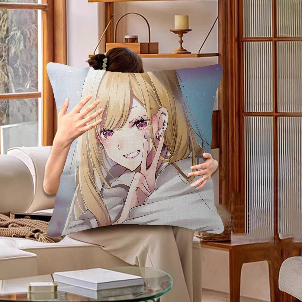 Můj Šaty Up Darling MMarin Kitagawa Polštář Dárky Domácí Kancelářský Nábytek Ložnice Pohovka Potah na Polštář do Auta pouzdro 45x45cm