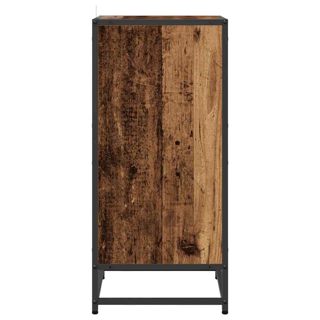 Sideboard Reclaimed Wood 35.5 x 35 x 76 cm